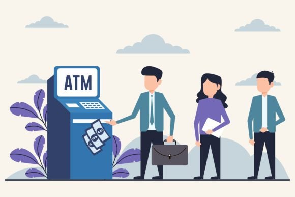 ATM Transaction Design Illustration: A Practical Guide to Vector Assets for Financial Interfaces