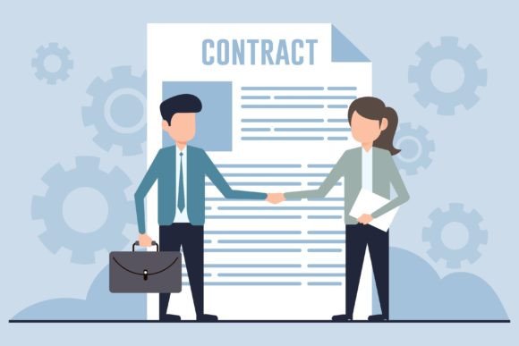 Design Business Agreement Conceptual: A Flexible Vector Template Guide