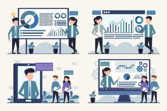 Financial Growth Presentation Design Set: A Strategic Asset for Professional Communication