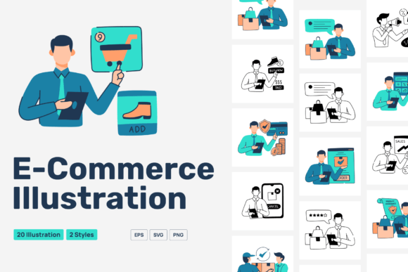 Tosca E-commerce Illustration: A Visual Toolkit