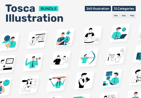 Tosca Illustration Bundle Pack: A Comprehensive Guide for Creators