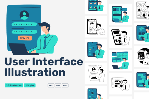 Tosca User Interface Illustration Assets