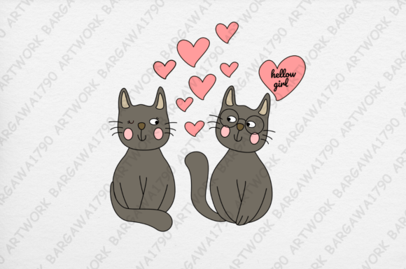 Valentine Black Cat: A Unique Design Solution for Your Holiday Projects