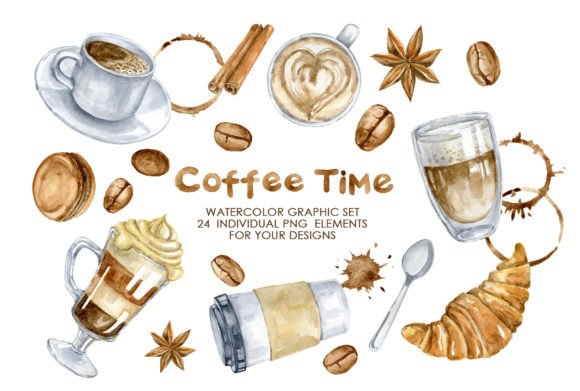Watercolor Coffee Clipart PNG: Elevating Your Creative Projects